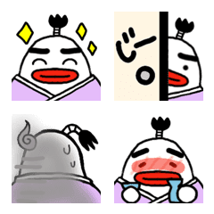 [LINE絵文字] かおるさんの絵文字【武士】の画像