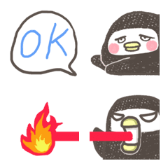 [LINE絵文字] PU PU penguin (emoji) PART 1の画像