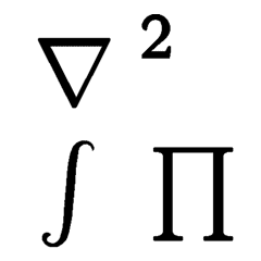 [LINE絵文字] 物理学の記号と演算子の画像