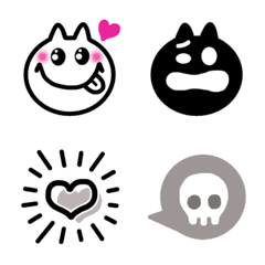 シンプル風な絵文字②の絵文字メイン画像