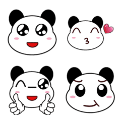 [LINE絵文字] Yimi Panda's  Emojiの画像