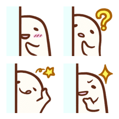 [LINE絵文字] 控えめな人のための絵文字の画像