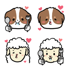 [LINE絵文字] Rich＆Mr.Sheepの画像
