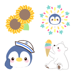 ひんやり☆絵文字の絵文字メイン画像