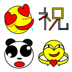 [LINE絵文字] かわいい？面白い？変？な絵文字の画像