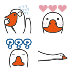 [LINE絵文字] yeah goose - Emoticonの画像