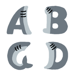 Shark Emojiの絵文字メイン画像