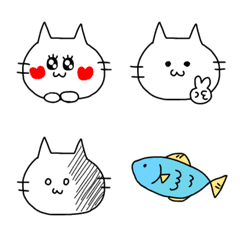 [LINE絵文字] ねこのにゃーさんの絵文字の画像