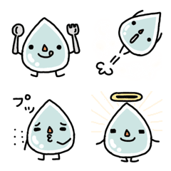 [LINE絵文字] しずくんがゆく。の画像