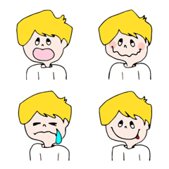 [LINE絵文字] little travelers "Noah" emojiの画像