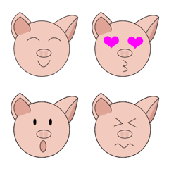 [LINE絵文字] pigの画像