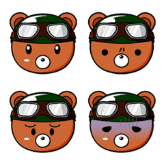 [LINE絵文字] アーカム アークマくん一等兵の絵文字の画像