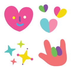 [LINE絵文字] Emoji : Become happyの画像
