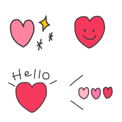 よくばりハート絵文字の絵文字メイン画像