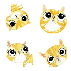 [LINE絵文字] CAT Latte_Chen_maggie_2019 3の画像