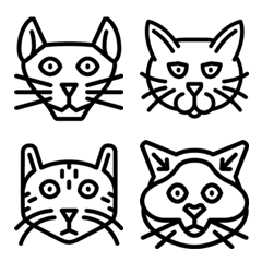 [LINE絵文字] THE CATの画像