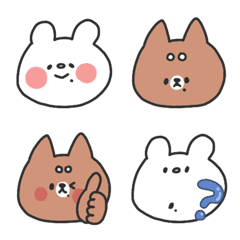 しろくまななみん 絵文字の絵文字メイン画像
