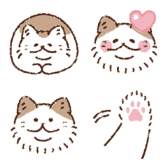 [LINE絵文字] ふとっちょなむちむち猫さんの画像