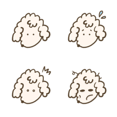 [LINE絵文字] ひつじのメポリンの画像