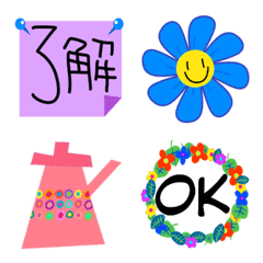 [LINE絵文字] 北欧色な絵文字の画像