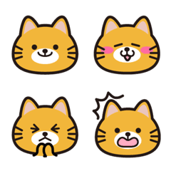 [LINE絵文字] デイリーに使える！ちゃ猫 たっぷり40個の画像