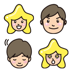 [LINE絵文字] Hossy ＆ Tenkuの画像