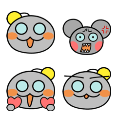 [LINE絵文字] 宇宙人くんの絵文字の画像