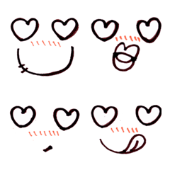 [LINE絵文字] Cute funny emoji Vol.6の画像