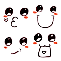 [LINE絵文字] Cute funny emoji Vol.7の画像