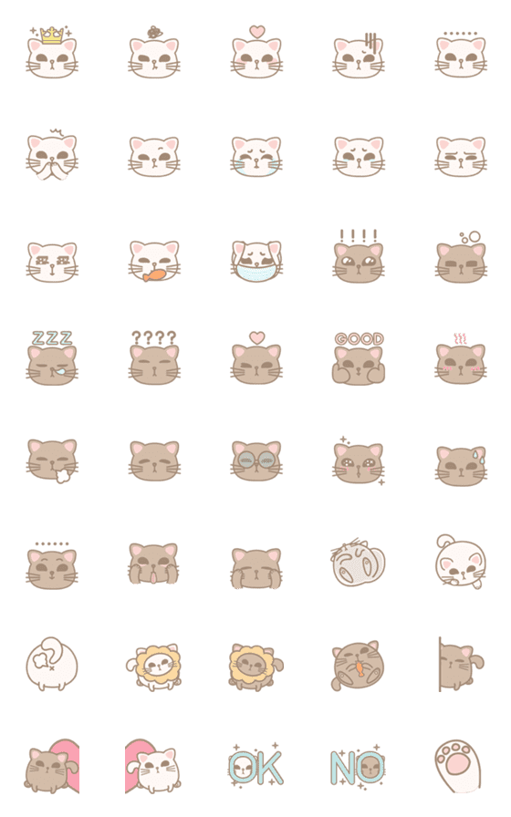 [LINE絵文字]Y.F Catの画像一覧
