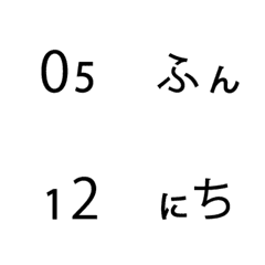 [LINE絵文字] ガタゴト文字-文字遊びシリーズの画像