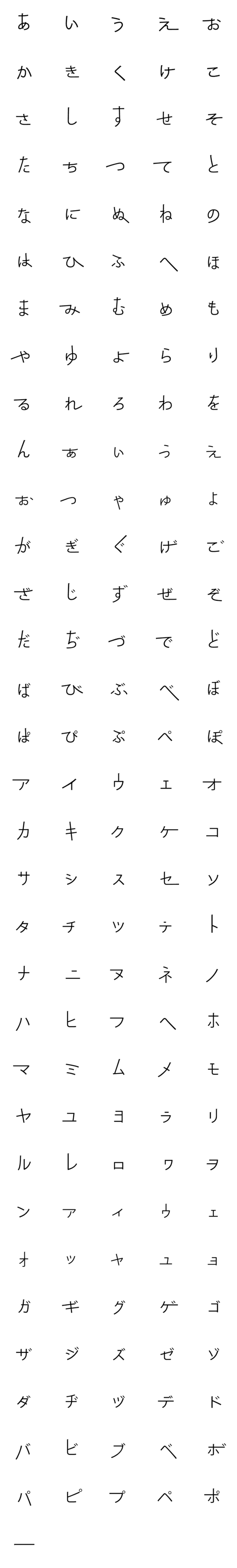 [LINE絵文字]バランス変じゃね？‐文字遊びシリーズ‐の画像一覧