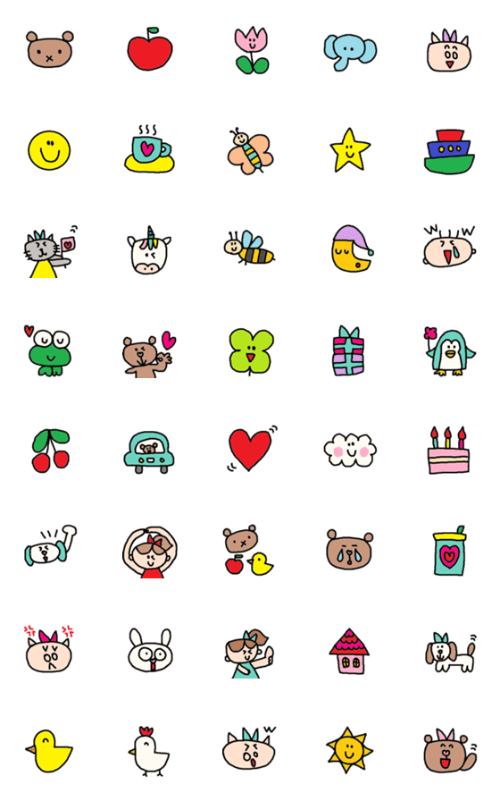 [LINE絵文字]Lilo emoji2の画像一覧
