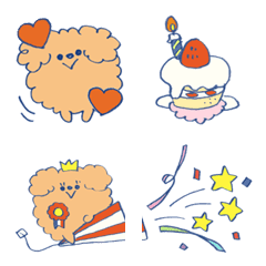 トイプーちゃん！の絵文字メイン画像