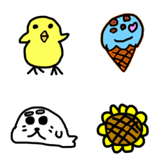 [LINE絵文字] 子ども絵文字ももち3の画像