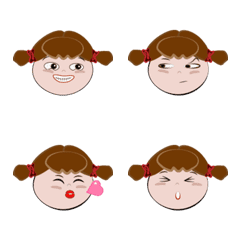 [LINE絵文字] DuDu's face stickersの画像