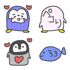 [LINE絵文字] ペンギン絵文字♪♪♪♪の画像