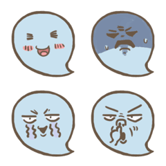 [LINE絵文字] Bubble Emojiの画像