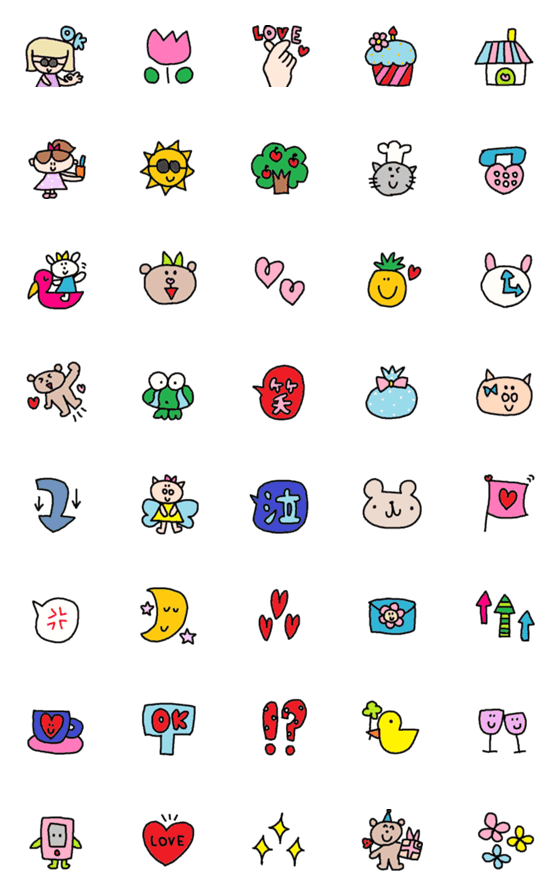 Lilo emoji10-詳細画像