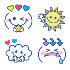 [LINE絵文字] かわいいスマイル♡絵文字の画像