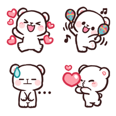 [LINE絵文字] Milk Daily Emojiの画像