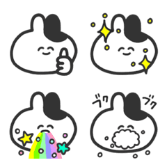 [LINE絵文字] うさぎちゃん！の画像