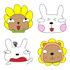 [LINE絵文字] Sunflower Seeds - Expression Stickersの画像