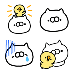 [LINE絵文字] ぴよこねこ絵文字(1)の画像