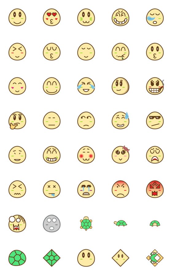 [LINE絵文字]Taonoi Emojiの画像一覧