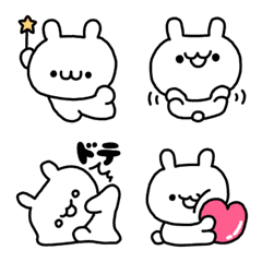 [LINE絵文字] ゆるうさ日和(1)の画像
