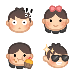 [LINE絵文字] HJ-Story Emoji Setの画像