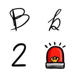 Medical alphabet and icons ver.emoji