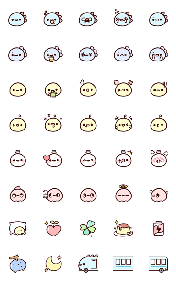 [LINE絵文字]Seed emojiの画像一覧