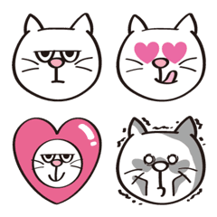 [LINE絵文字] ブサカワねこさん 絵文字の画像